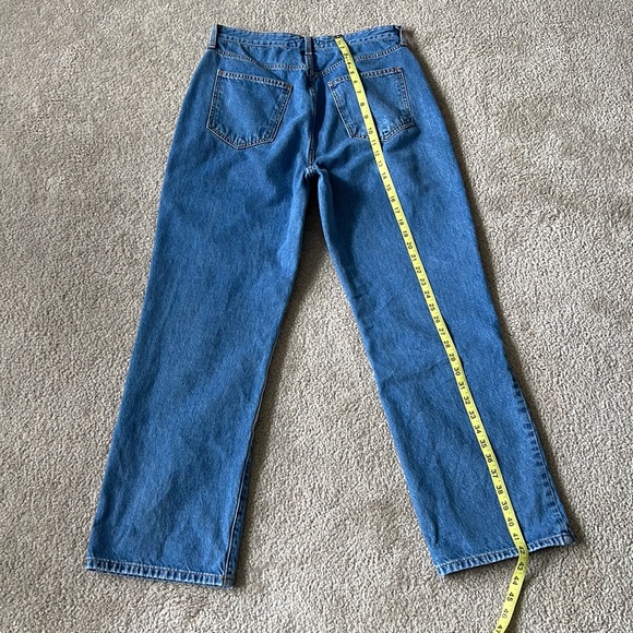 Forever 21 90s baggy Denim W/ Patchwork Detail | Size 29 - Picture 9 of 9